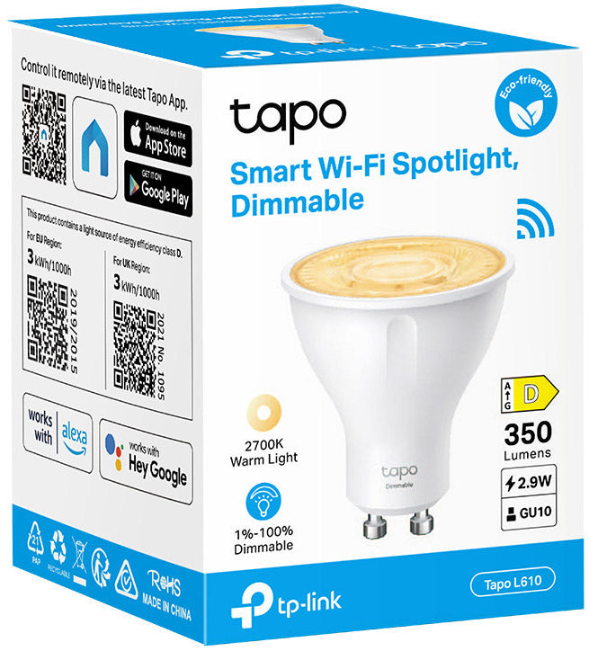 Lâmpada Inteligente TP-Link Tapo L610 Smart Wi-Fi