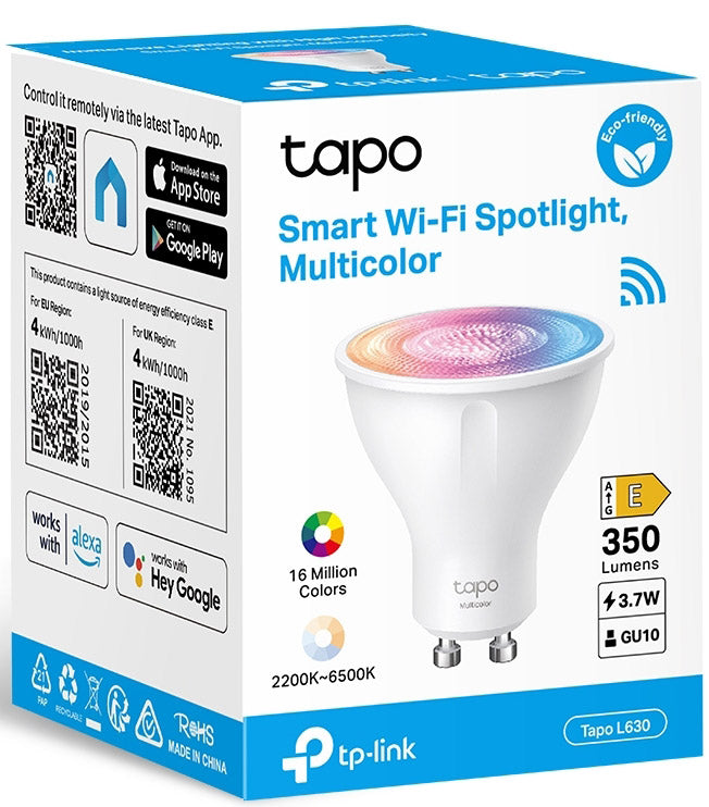 Lâmpada Inteligente TP-Link Tapo L630 Smart Wi-Fi c/ajuste de cor