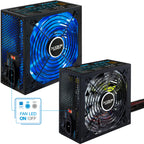 Fonte de Alimentação Tooq Xtreme Gaming Energy II 700W 80+ Bronze c/LED