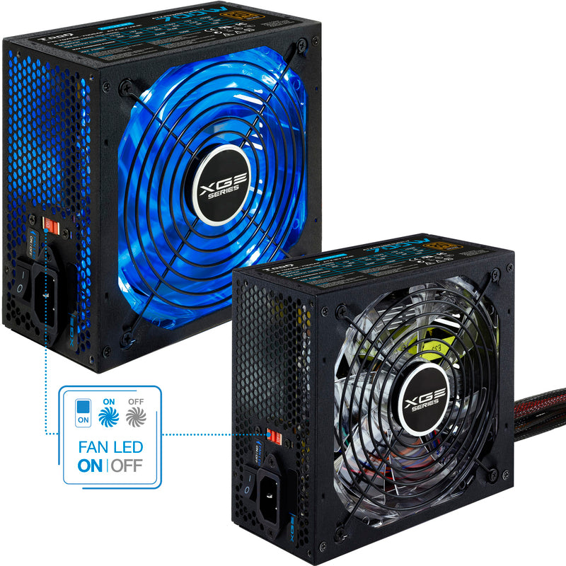 Fonte de Alimentação Tooq Xtreme Gaming Energy II 700W 80+ Bronze c/LED