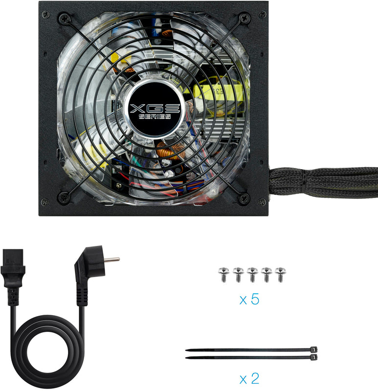 Fonte de Alimentação Tooq Xtreme Gaming Energy II 700W 80+ Bronze c/LED
