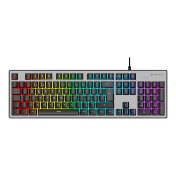 UNYKA TECLADO GAMING K244 WIRED RGB PT