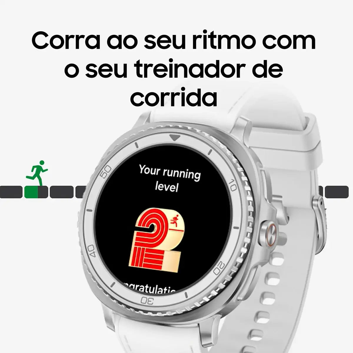 Smartwatch Samsung Galaxy Watch 8 Classic 46mm GPS + LTE Branco