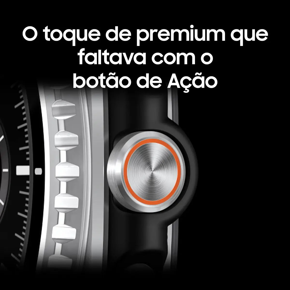 Smartwatch Samsung Galaxy Watch 8 Classic 46mm GPS + LTE Branco