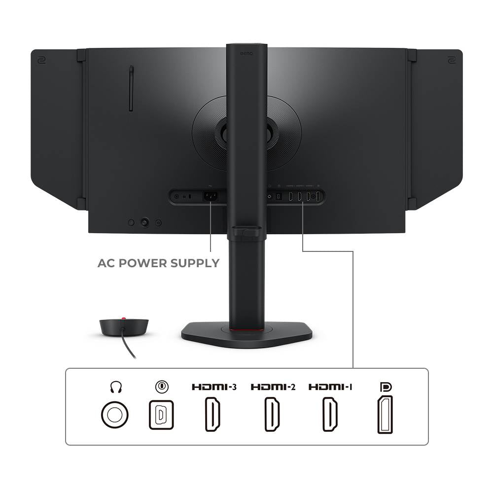 Monitor BenQ Zowie XL2566X+ TN 24.1" FHD 16:9 400Hz DyAc 2 VESA Adaptive Sync