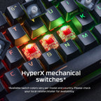Teclado Mecânico HyperX Alloy Origins 65 Gaming HX Red (Layout US) - HKBO1T-RD-US/N
