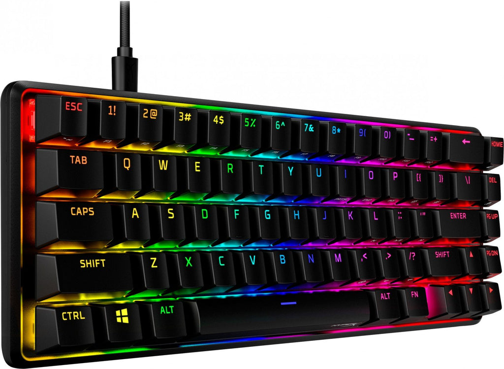Teclado Mecânico HyperX Alloy Origins 65 Gaming HX Red (Layout US) - HKBO1T-RD-US/N