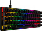 Teclado Mecânico HyperX Alloy Origins 65 Gaming HX Red (Layout US) - HKBO1T-RD-US/N