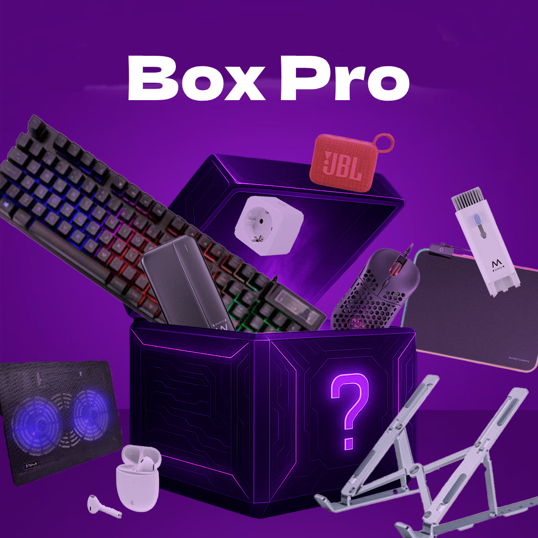 BOX PRO – POTÊNCIA E ESTILO PARA O TEU SETUP