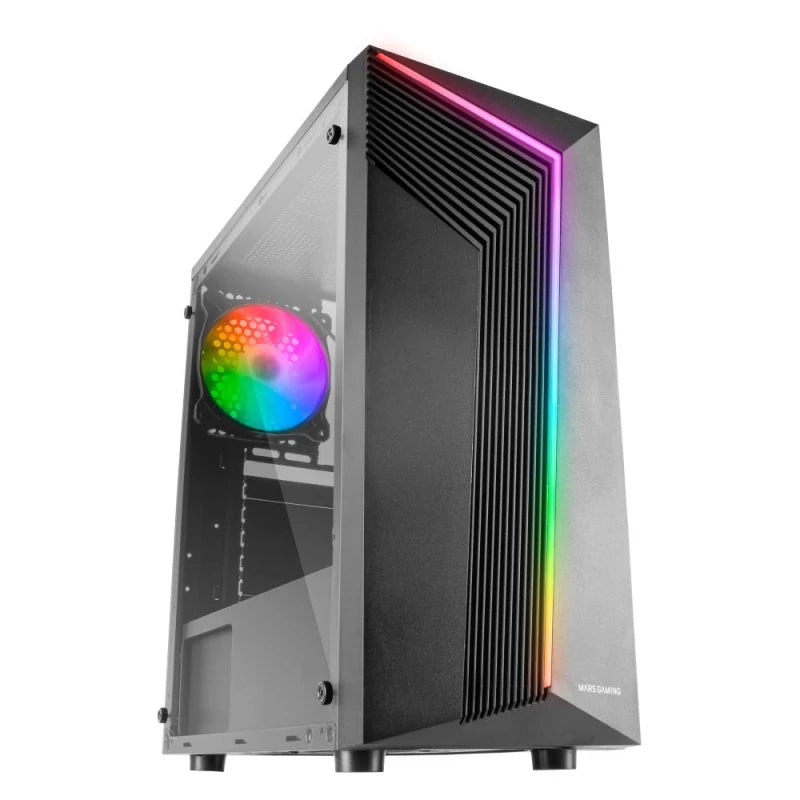 Caixa PC Mars Gaming MC-X7 ARGB USB 3.0 Preta com Janela