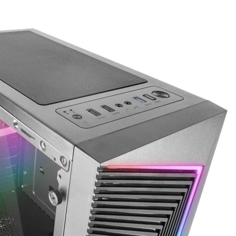 Caixa PC Mars Gaming MC-X7 ARGB USB 3.0 Preta com Janela