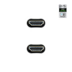 Cabo HDMI V2.1 Ultra High Speed Nanocable A M/M 1 M Preto Certificado ULTRA