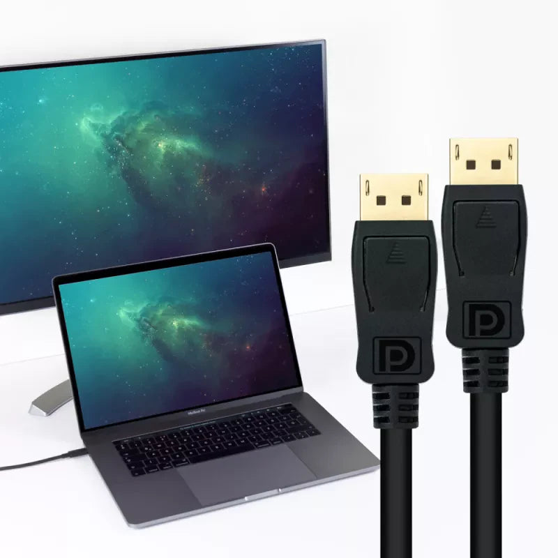 Cabo DisplayPort 1.4 Nanocable DP M/M 3 M