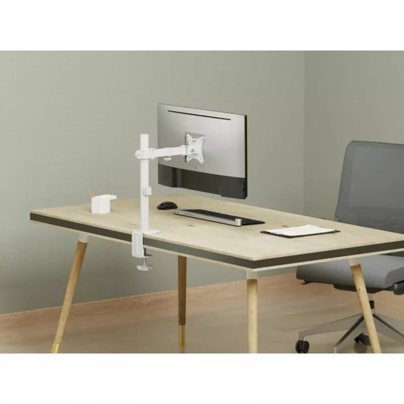 EQUIP ERGO SUPORTE SECRETARIA 1 MONITOR 17">32" ARTICULADO BRANCO 650166