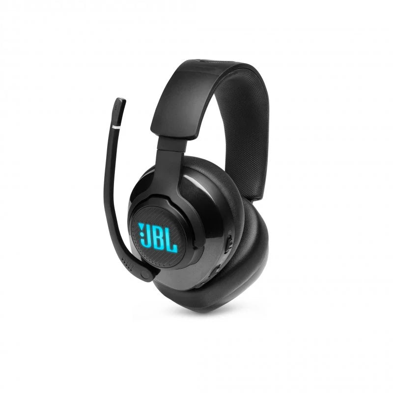Auscultadores Gaming com Fio JBL QUANTUM400BLK (Over Ear - Multiplataforma - Preto)