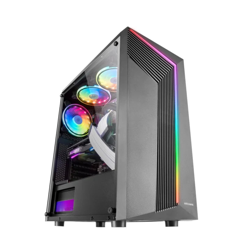 Caixa PC Mars Gaming MC-X7 ARGB USB 3.0 Preta com Janela