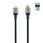 Cabo HDMI V2.1 Ultra High Speed Nanocable A M/M 1 M Preto Certificado ULTRA