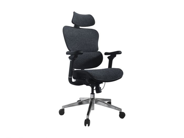 Cadeira de Escritório Ergonómica Premium Equip / Preta