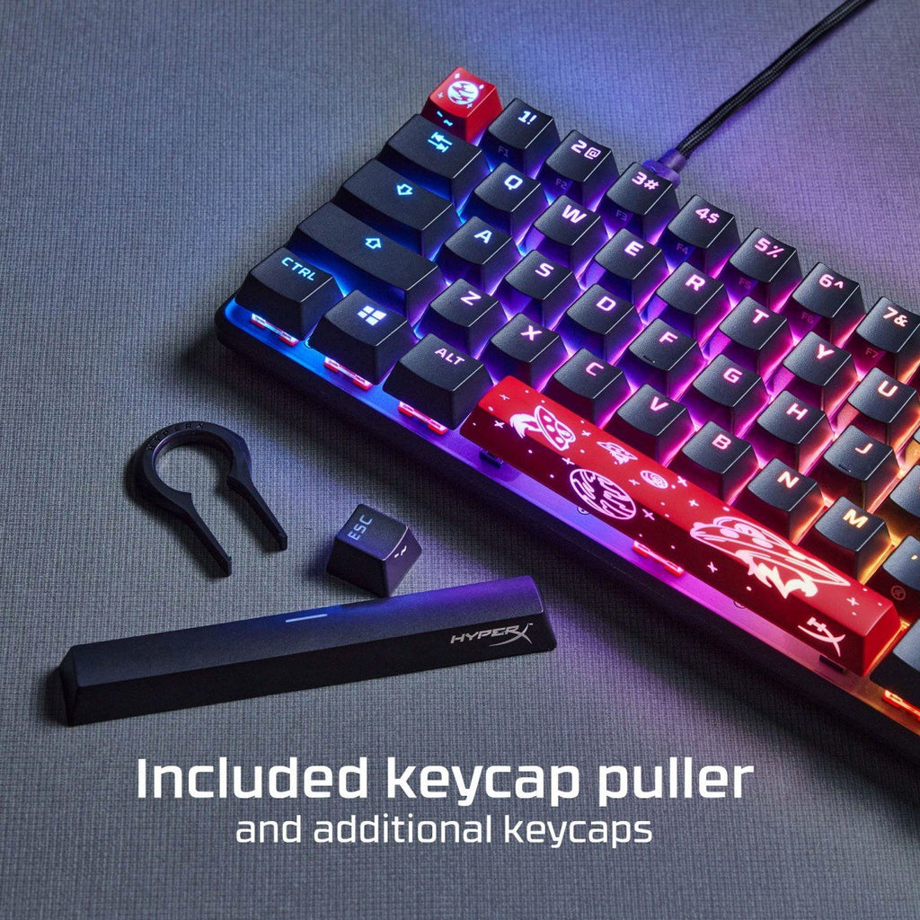 Teclado Mecânico HyperX Alloy Origins 65 Gaming HX Red (Layout US) - HKBO1T-RD-US/N