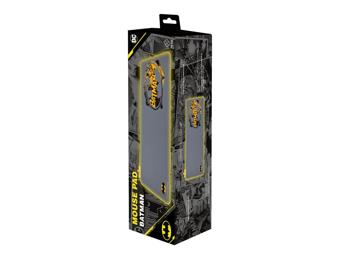 FR-TEC Batman Tapete para Teclado e Rato XL / LED