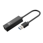 Adaptador de Rede Ewent EW1017 Gigabit Ethernet USB 3.2 Gen 1 Preto