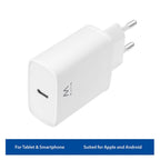 Carregador Ewent EW1320 USB-C 20W 3.0A Branco