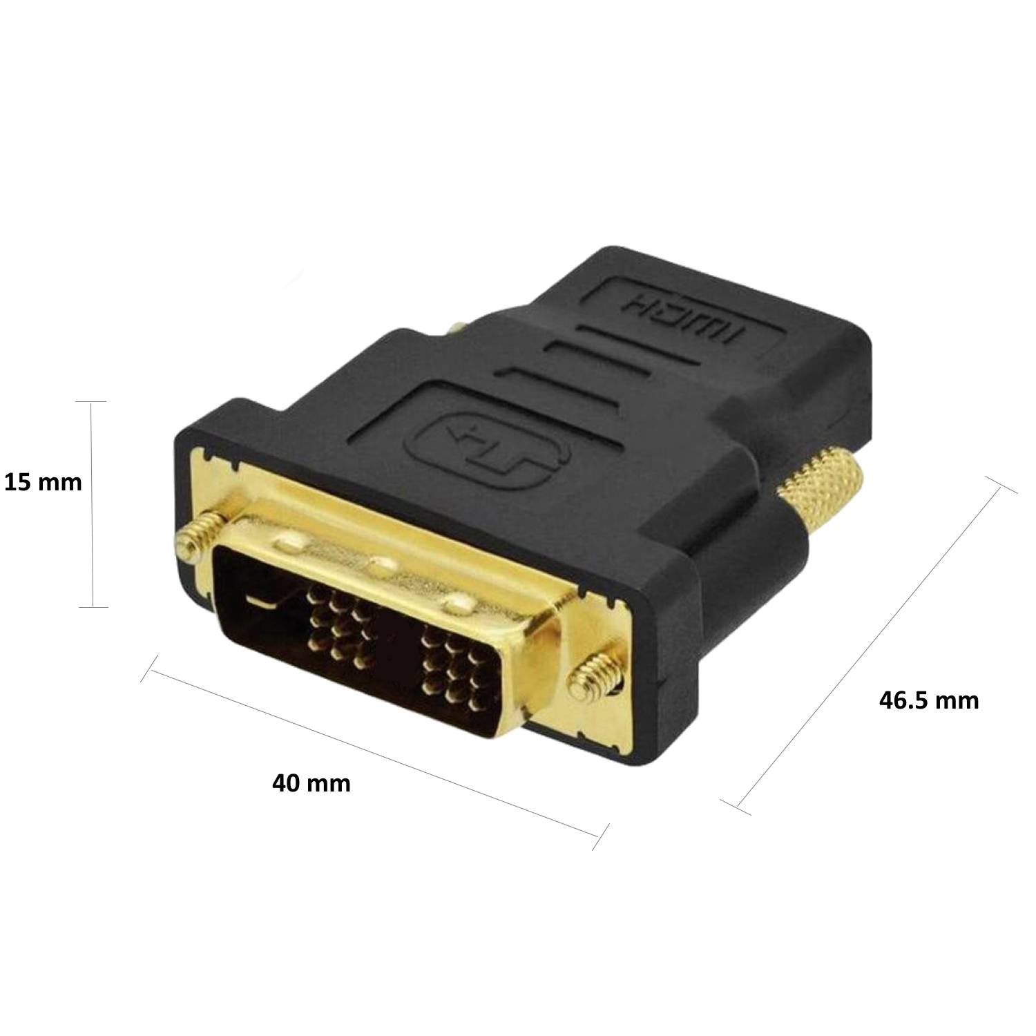 Adaptador Ewent EC1370 HDMI-A Fêmea para DVI-D (18+1 Pinos) Macho