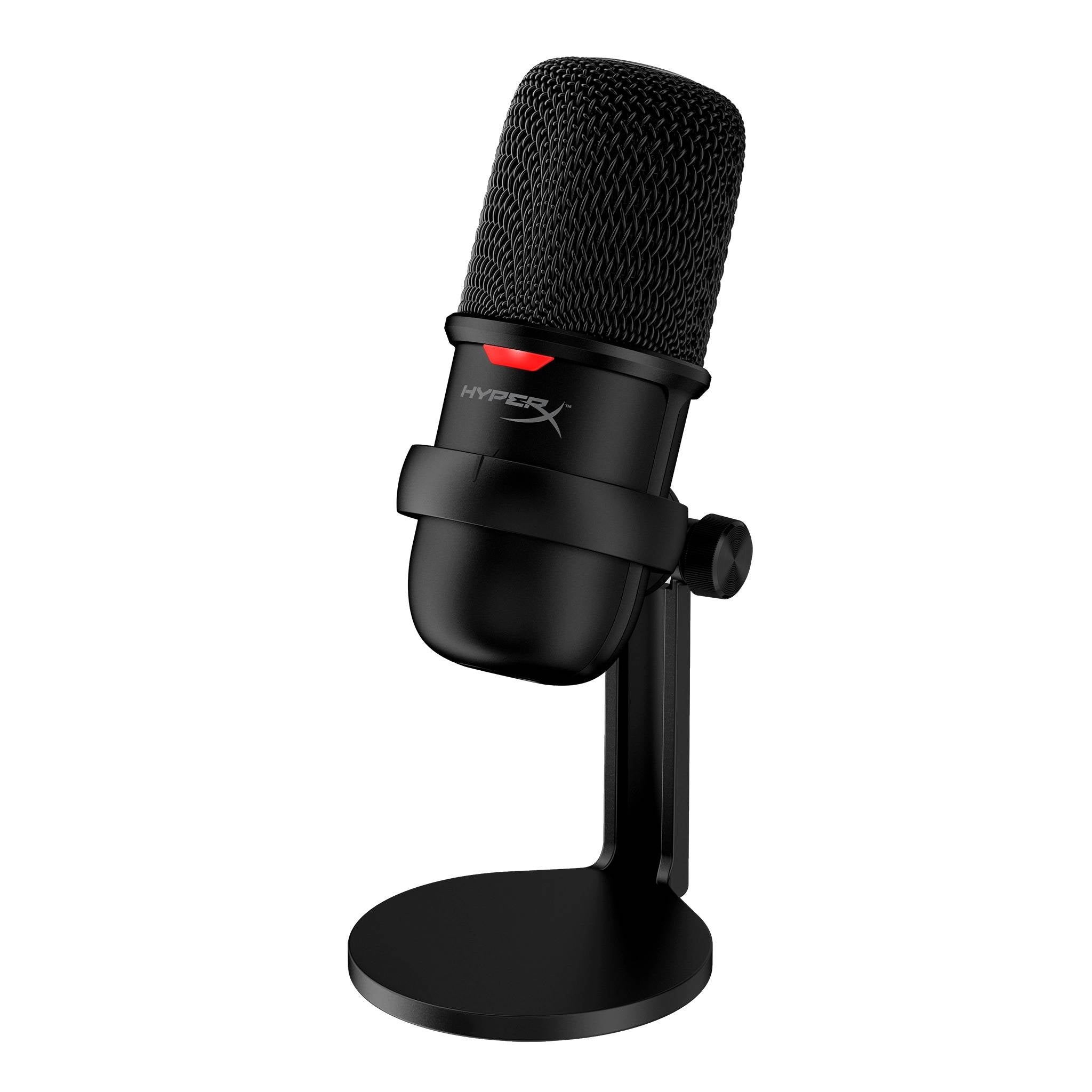 Microfone Condensador Cardióide HyperX SoloCast Standalone 48Khz 16-bit USB Preto