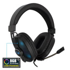 Headset Ewent PL3321 Gaming LED RGB PC/Xbox One/PS4 Preto