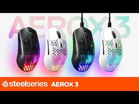 Rato Óptico Steelseries Aerox 3 RGB Wireless/Bluetooth 18000DPI
