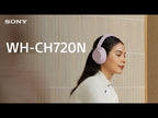 Headphones Sony WH-CH720 Bluetooth ANC Azuis