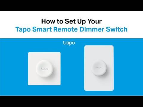 Interruptor Parede Inteligente TP-Link Tapo S200D Smart Remote Dimmer Switch