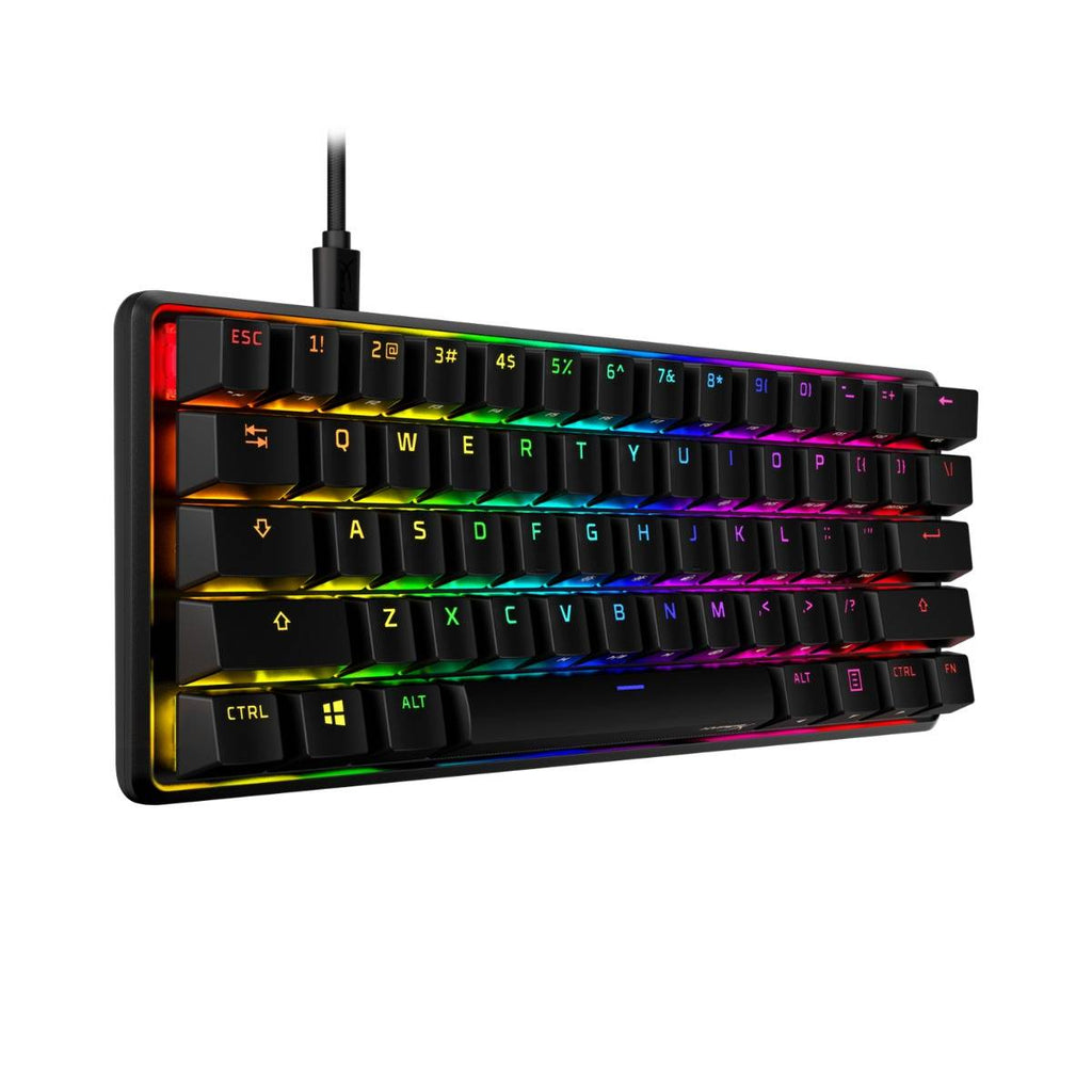 Teclado Mecânico HyperX Alloy Origins 60 RGB Gaming US Red Switches