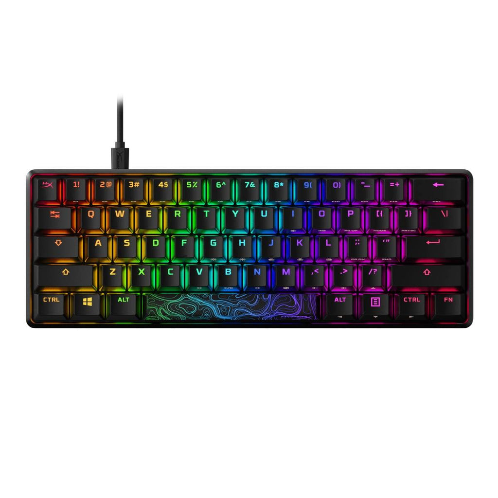Teclado Mecânico HyperX Alloy Origins 60 RGB Gaming US Red Switches