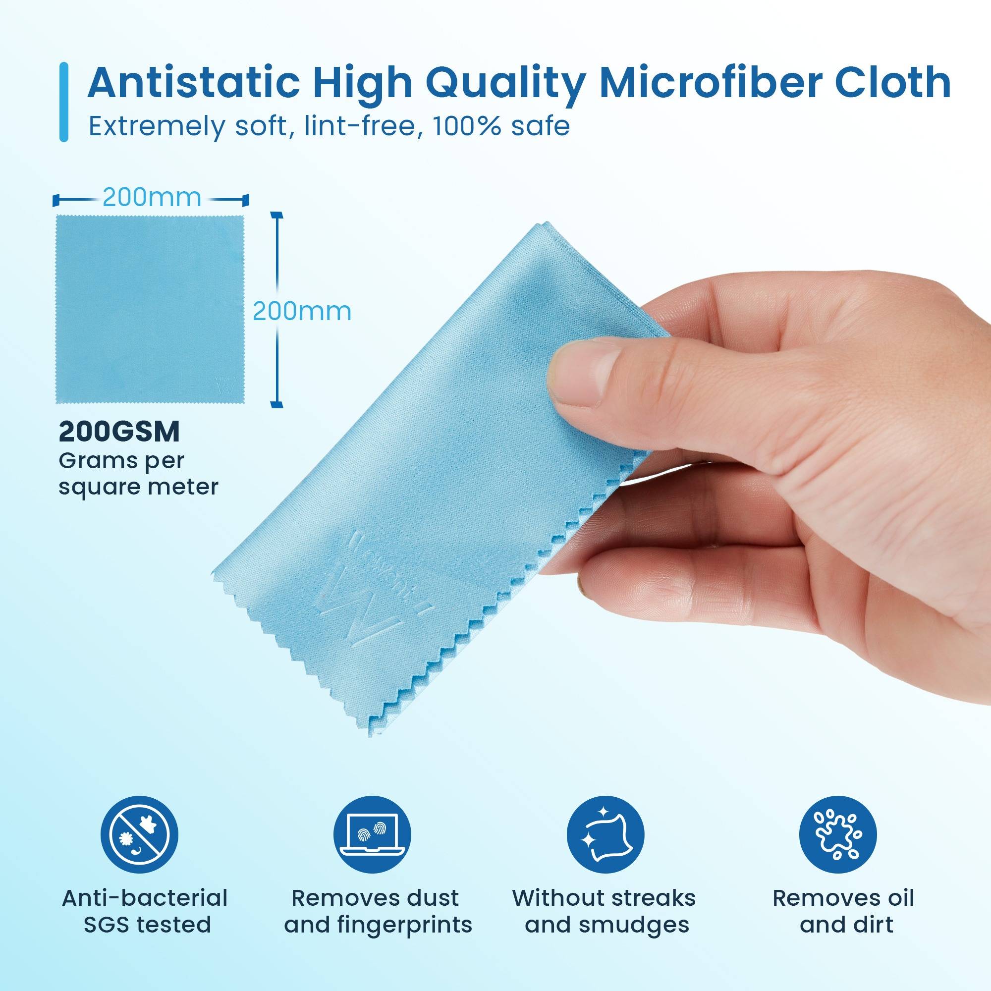 Kit Limpeza de Ecrãs Ewent EW5668 100ml com Pano de Microfibras 20x20cm