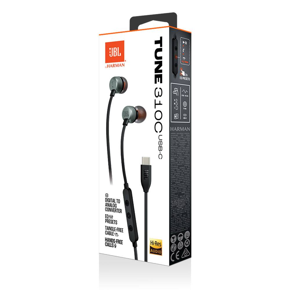 Auscultadores JBL Tune 310C USB-C