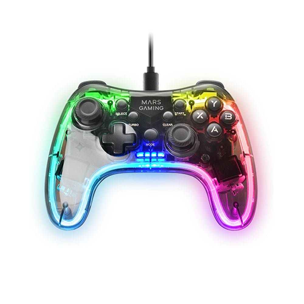 Gamepad/Comando Mars Gaming MGP-C Compatível PC, SWITCH, PS3