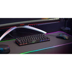 Teclado Mecânico Mars Gaming MK60 60% FRGB Rainbow Anti-Dust Blue Switch PT Preto