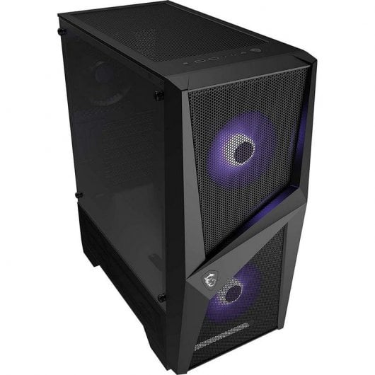 Caixa ATX MSI MAG Forge 100M Preta