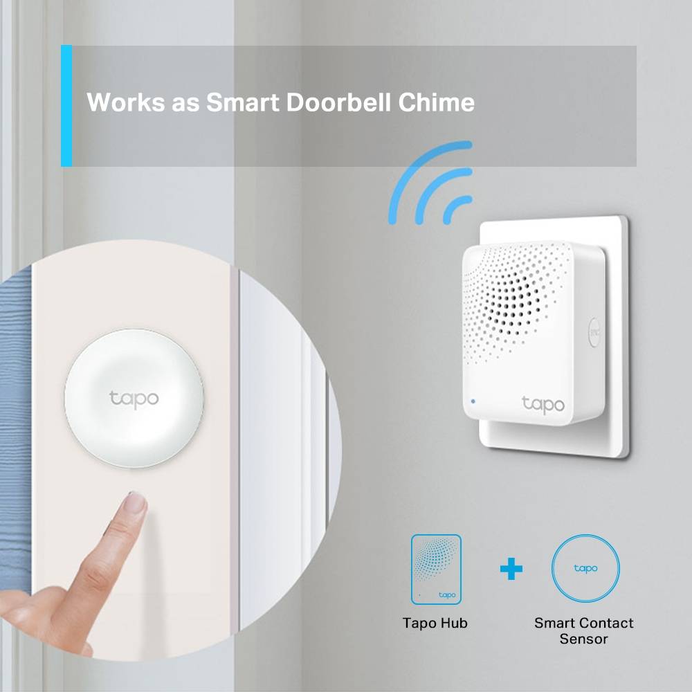 Hub Inteligente TP-Link Tapo H100 Com Alarmística