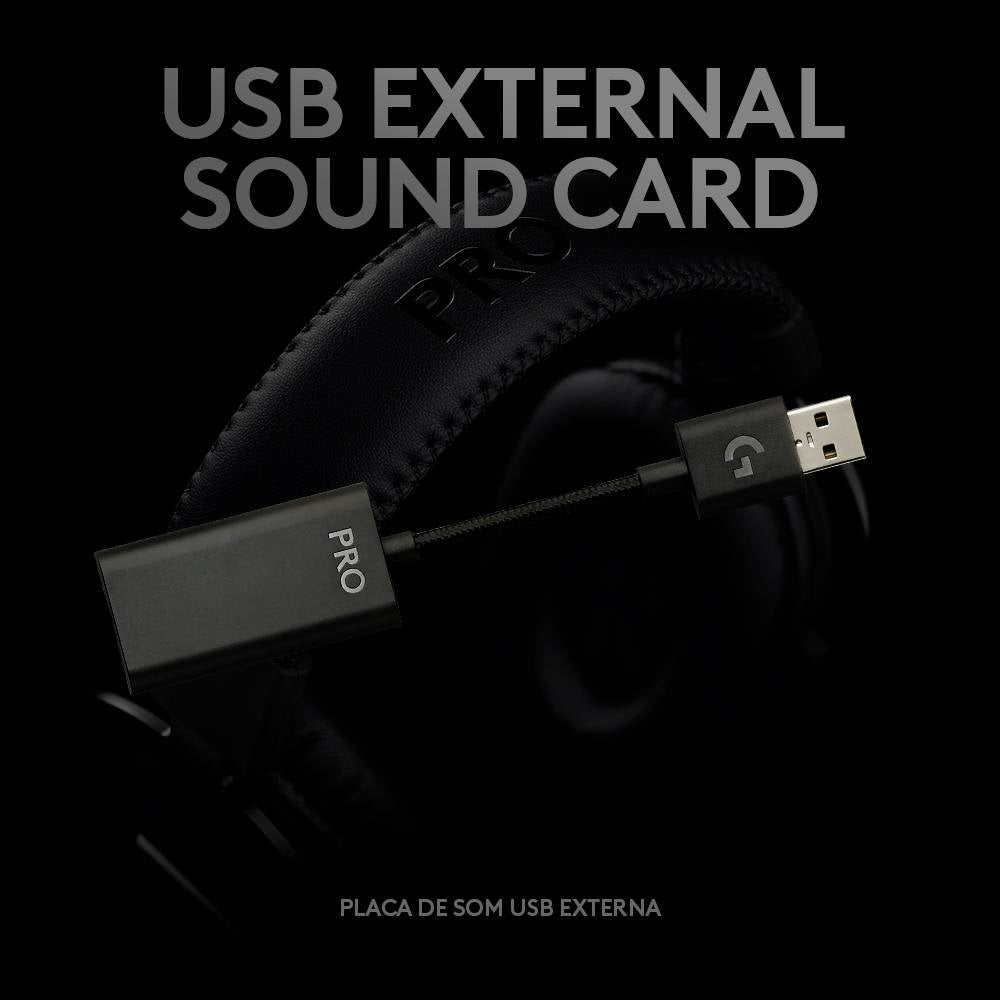 Headset Logitech G PRO X Gaming 7.1 Surround