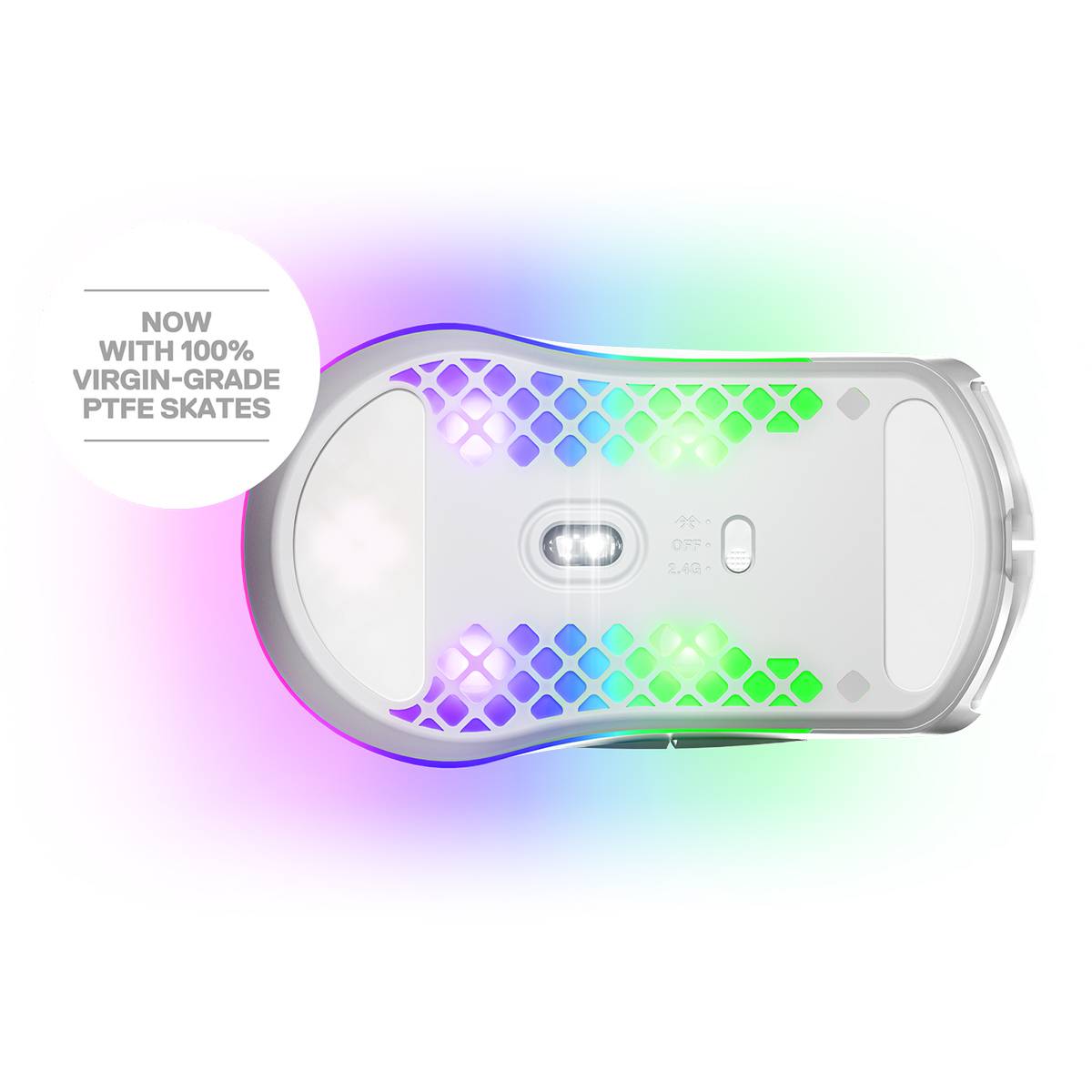 Rato Óptico Steelseries Aerox 3 RGB Wireless/Bluetooth 18000DPI