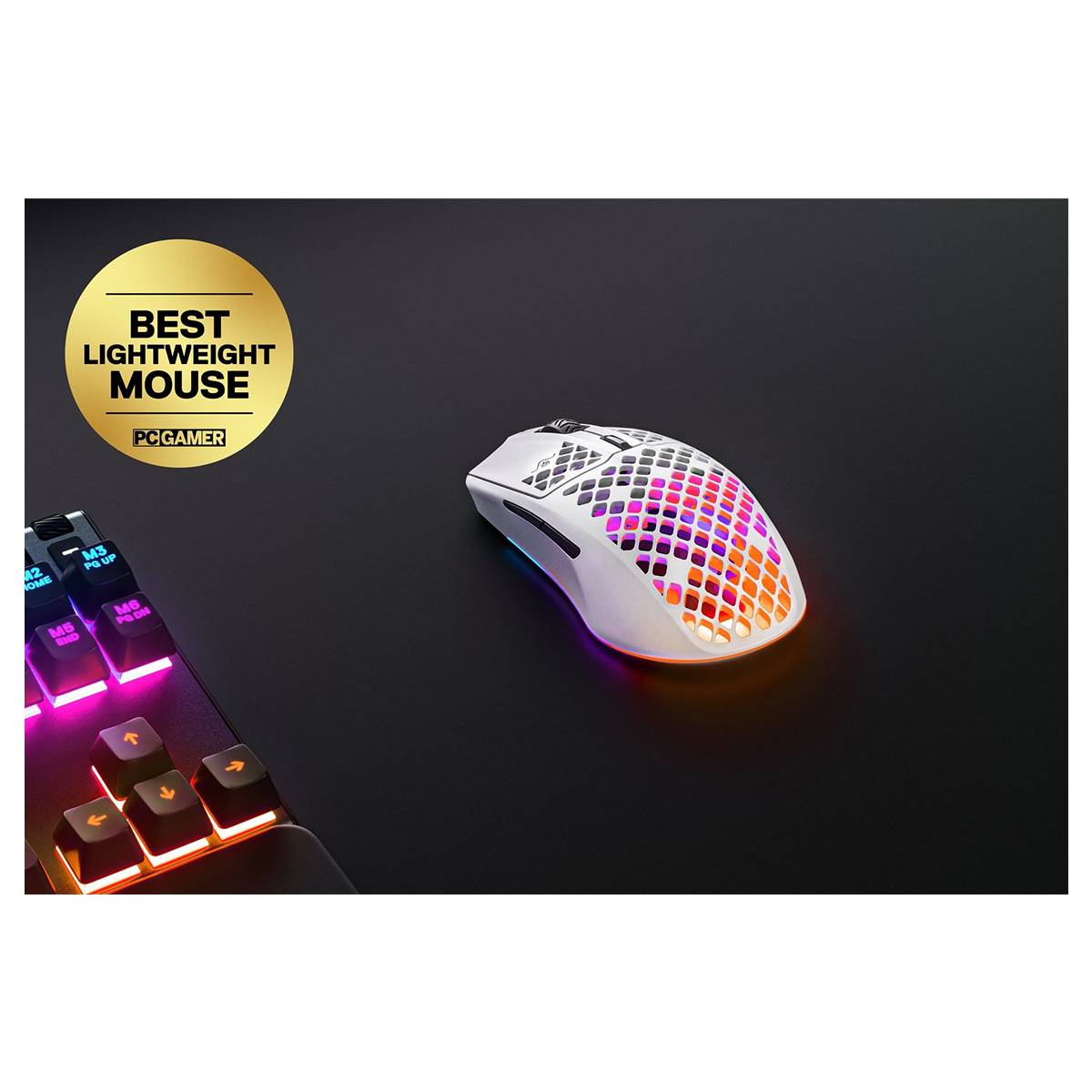 Rato Óptico Steelseries Aerox 3 RGB Wireless/Bluetooth 18000DPI
