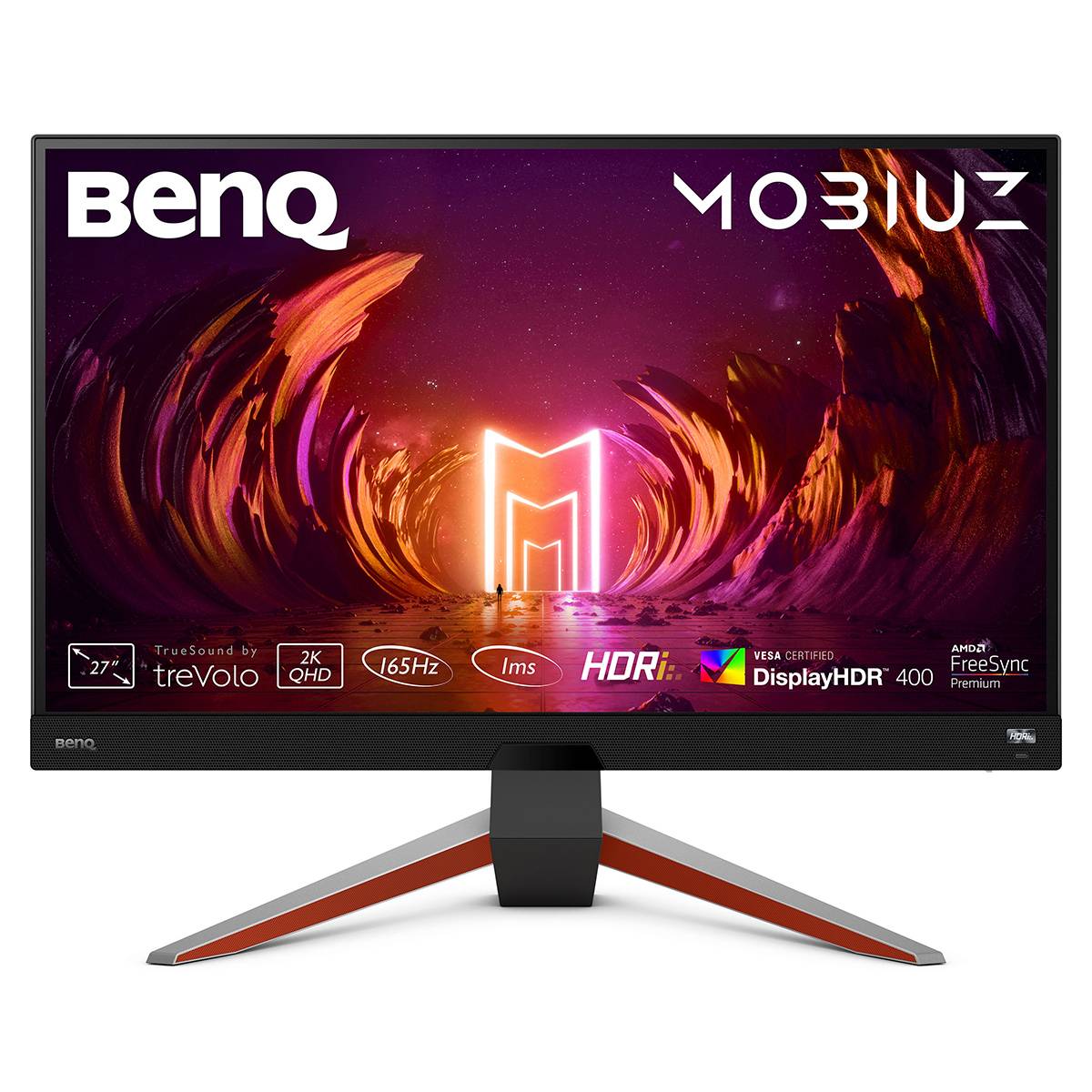 Monitor BenQ Mobiuz EX2710Q IPS W-LED 27" QHD 16:9 165Hz FreeSync Premium
