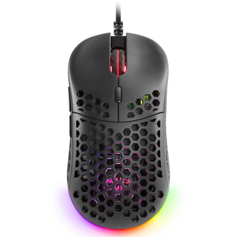 Rato Óptico Mars Gaming MM55 RGB 12800DPI