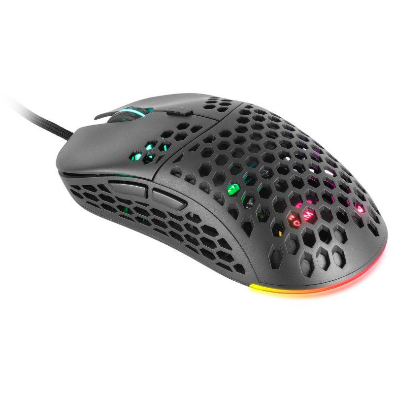 Rato Óptico Mars Gaming MM55 RGB 12800DPI