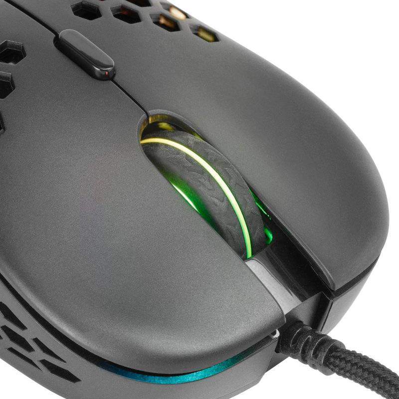Rato Óptico Mars Gaming MM55 RGB 12800DPI