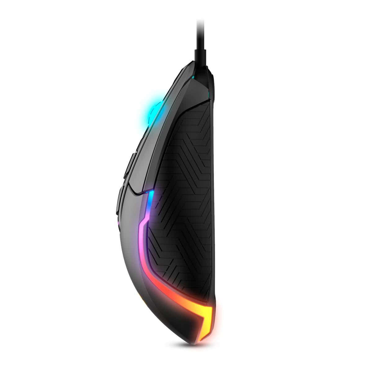 Rato Óptico Krom Kick RGB Gaming 6200DPI Preto