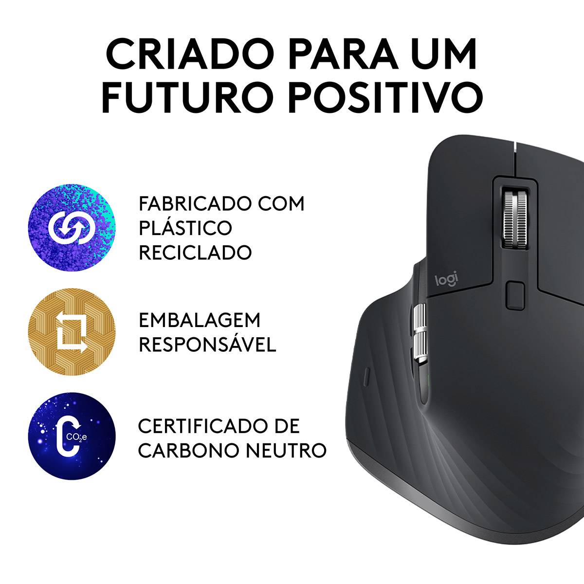 Rato Óptico Logitech MX Master 3s Wireless/Bluetooth 8000DPI