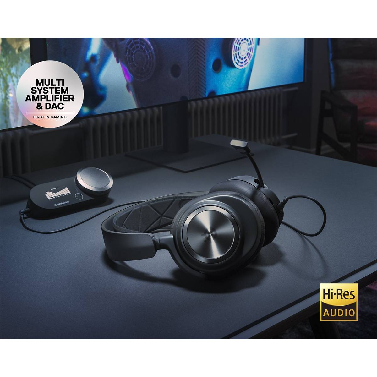 Headset Steelseries Arctis Nova Pro Gaming Preto